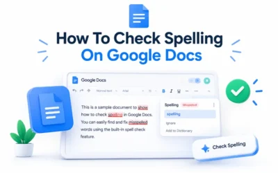 How to Check Spelling in Google Docs