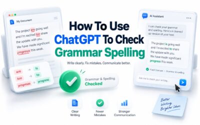 How to Use ChatGPT to Check Grammar and Spelling